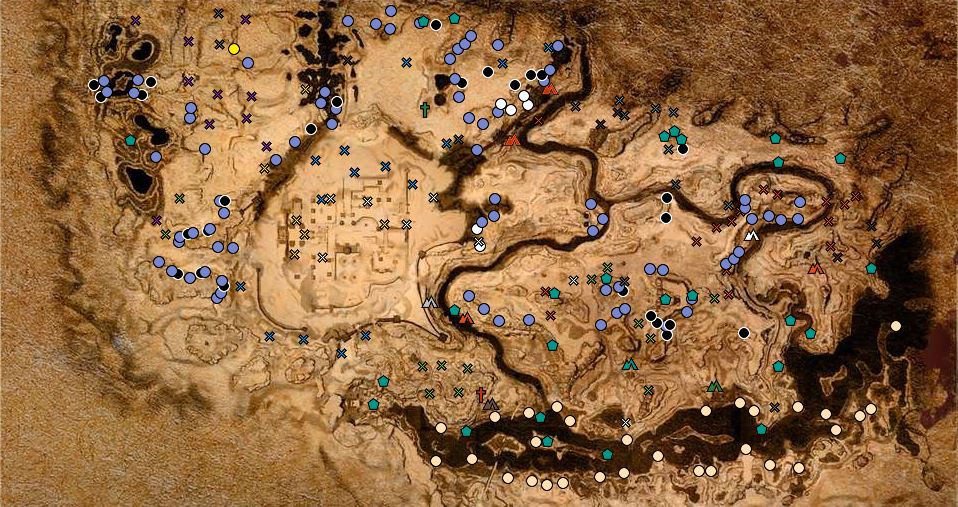 conan exiles star metal locations map